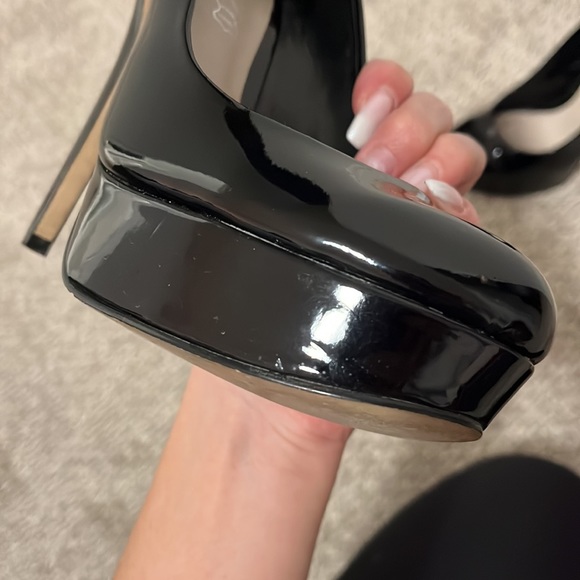 Aldo patent leather platform stiletto black heels - Picture 16 of 16